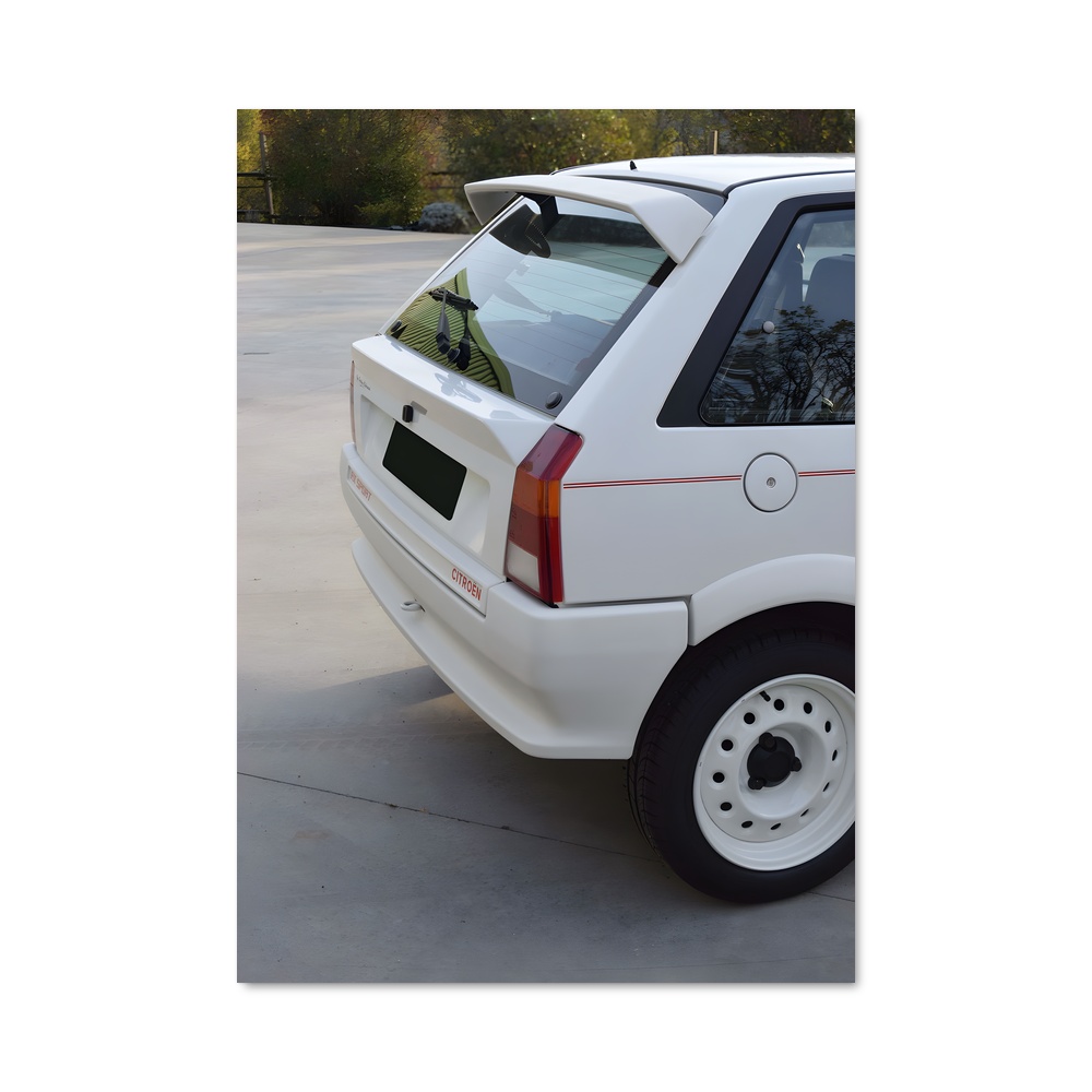 Poster GTI en Plein Parking